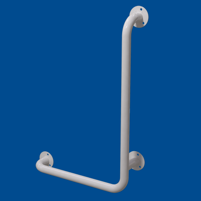 Uchwyt Kątowy dla Niepełnosprawnych prawy 60/40cm biały fi32