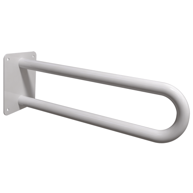 Uchwyt Umywalkowy / WC dla Niepełnosprawnych stały 40 cm biały fi25