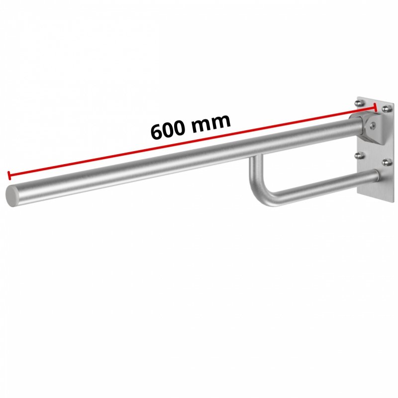 Uchwyt uchylny 60 cm dla niepełnosprawnych stal nierdzewna MODULAR