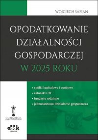 Opodatkowanie działalności gospodarczej w 2025 roku - spółki kapitałowe i osobowe - estoński CIT - f 