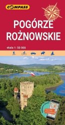 Pogórze Rożnowskie Mapa turystyczna 1: 50 000