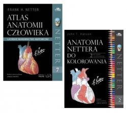 Atlas anatomii człowieka Netter łacińskie mianownictwo anatomiczne + kolorowanka
