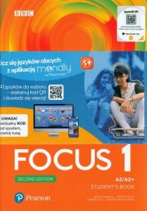 Focus Second Edition 1Podręcznik + ćwiczenia + kod Mondly