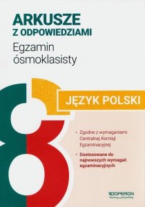 Arkusze z odpowiedziami Egzamin ósmoklasisty 2024 Język polski