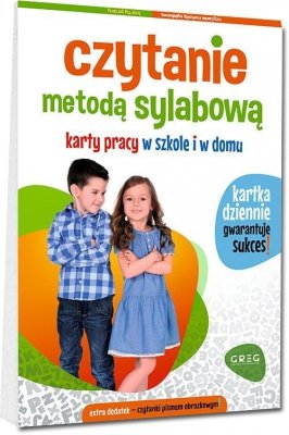 Czytanie metodą sylabową Karty pracy w szkole i w domu