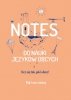 Notes do nauki języków obcych (brzoskwiniowa okładka) 