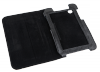 Etui czarne dedykowane do Samsung Galaxy Tab P3100 (skóra naturalna)