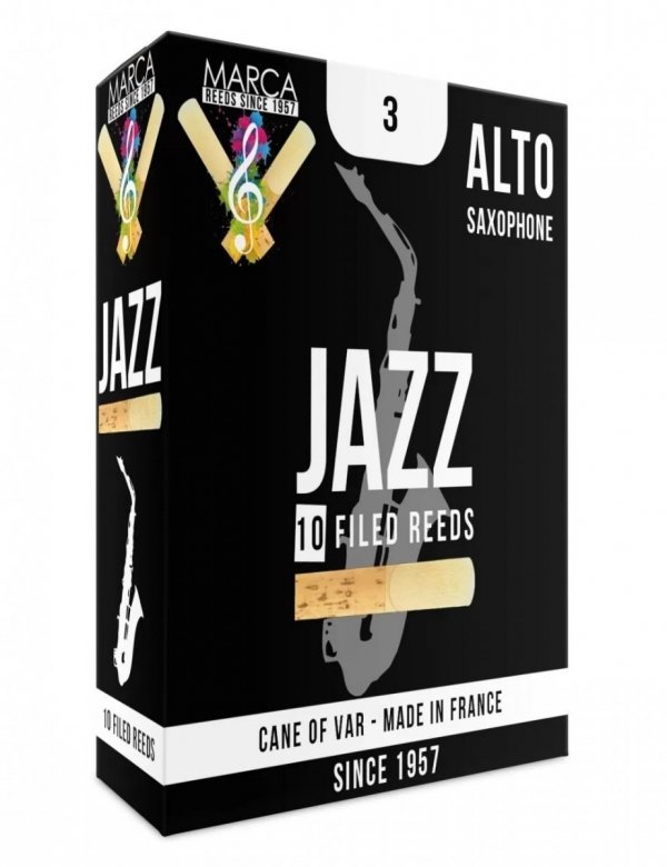 Stroiki do saksofonu altowego Marca Jazz Series Filed (10 szt.)