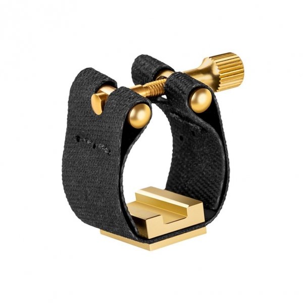 Ligaturka do saksofonu altowego Jewel Music Eddie Daniels Rose Gold ebonit