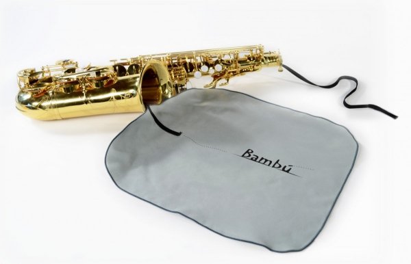 Zestaw wyciorów z mikrofibry do korpusu i fajki saksofonu altowego Bambu KL01