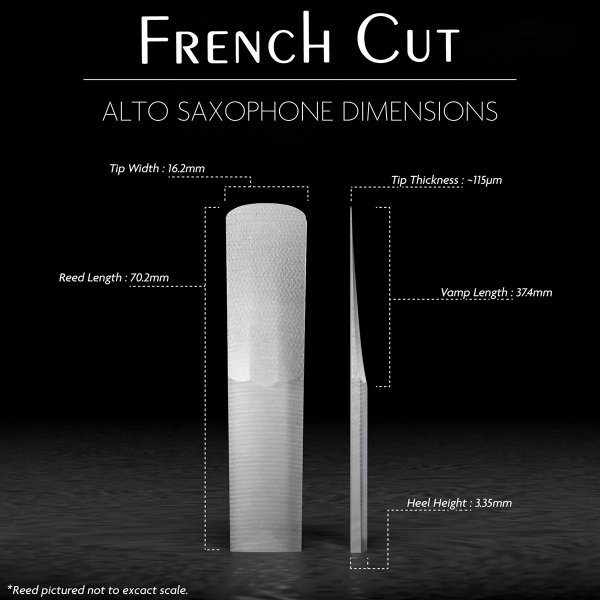 Stroik do saksofonu altowego Legere French Cut