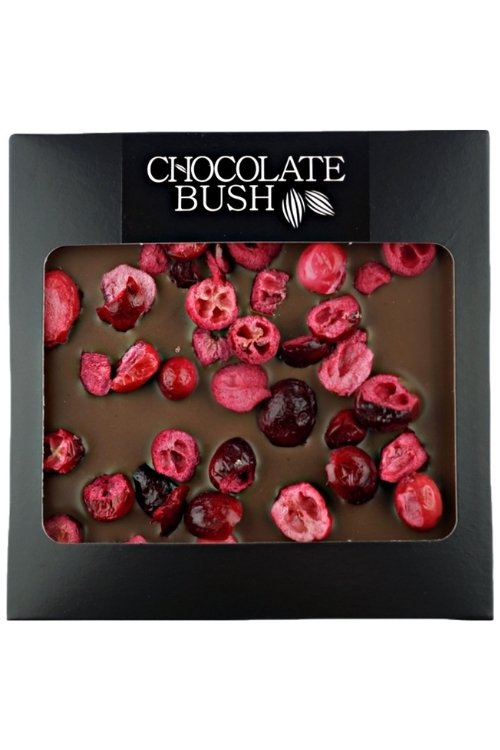 Czekolada mleczna z żurawiną Chocolate Bush 85g