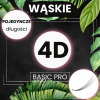 4D C CC 0,07  BasicPro Paleta - pojedyncze długości WĄSKIE 
