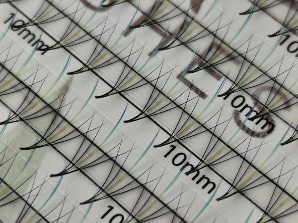 5D C 0,07 6-12mm BasicPro Paleta Mix - Ombre Zielone  / Jasny Zielony KIM 