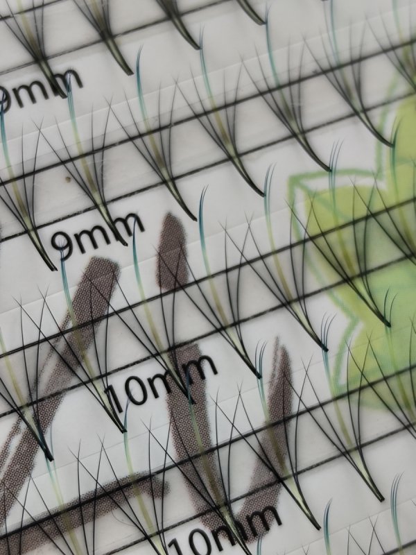 5D C 0,07 6-12mm BasicPro Paleta Mix - Ombre Zielone  / Jasny Zielony KIM 