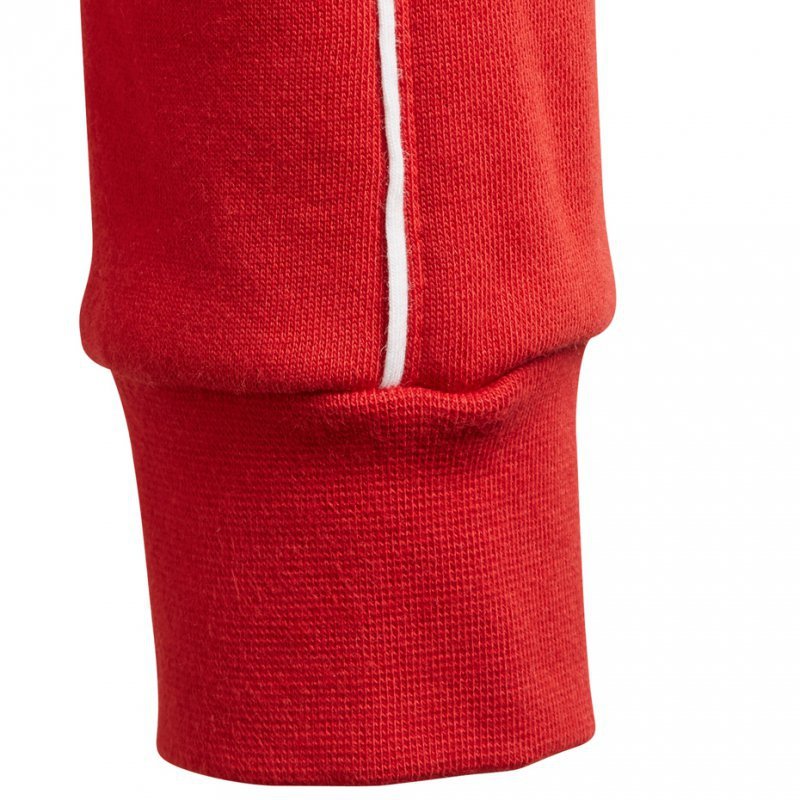 Bluza dla dzieci adidas Core 18 Hoody JUNIOR czerwona CV3431