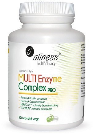 Aliness MULTI Enzyme Complex PRO suplement diety x 90 kapsułek VEGE