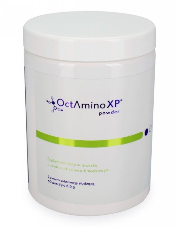 Visanto OctaminoXP aminokwasy suplement diety 396g proszek cytrynowo-limonkowy Ukryte Terapie