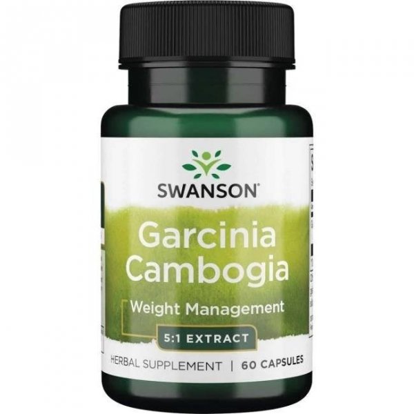 Swanson Garcinia cambogia ekstrakt 60 kapsułek suplement diety