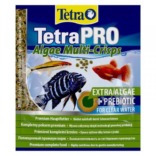 Tetra PRO Algae Multi-Crisps 12g - pokarm wzmacniający odporność dla ryb