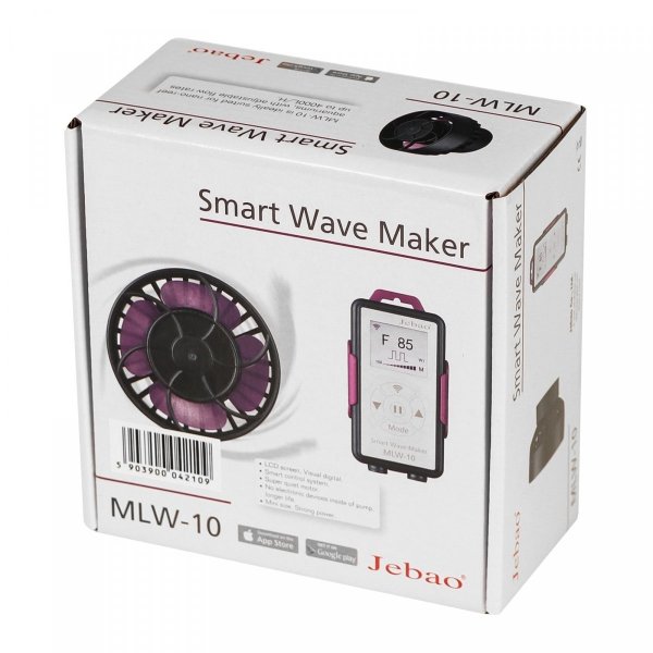 Jebao MLW-10 Smart Wave Maker - płaski falownik WiFi 4000l/h