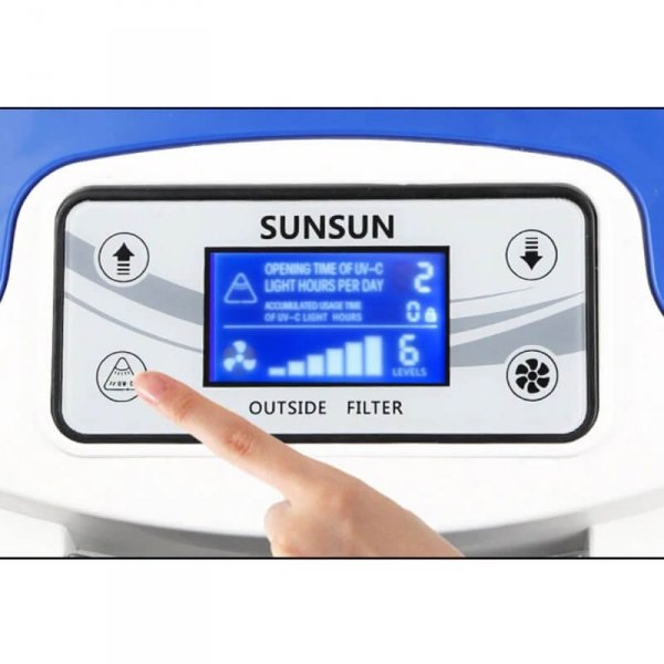 SunSun HW-3000 LCD + UV - filtr zewnętrzny 1200 - 3000l/h