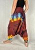Szarawary alladynki tie dye