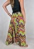 S29 - Szarawary Damskie „Zygzak” – 100% Rayon z Tajlandii