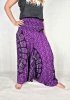 Szarawary Damskie „Peacock Bloom” – 100% Rayon z Tajlandii