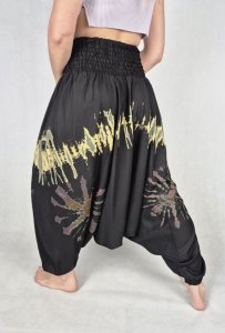 Szarawary alladynki tie dye