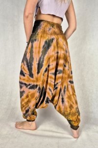 Szarawary alladynki tie dye