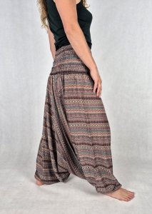 S29 - Szarawary Damskie „Sultanki” – 100% Rayon z Tajlandii