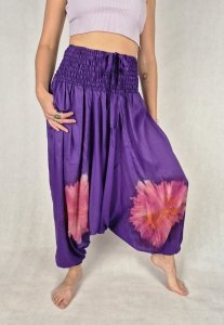 Szarawary alladynki tie dye