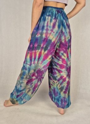 Klasyczne spodnie tie dye