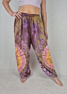 Klasyczne spodnie tie dye