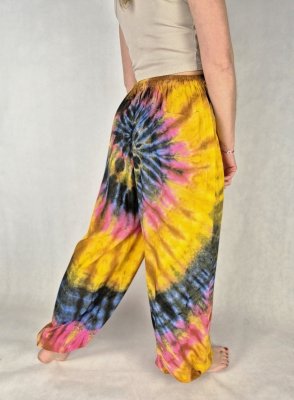 Klasyczne spodnie tie dye