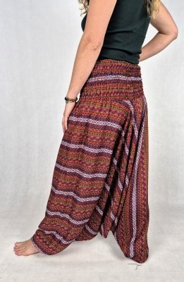 S29 - Szarawary Damskie „Sultanki” – 100% Rayon z Tajlandii