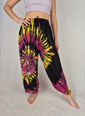 Klasyczne spodnie tie dye