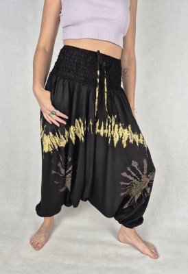Szarawary alladynki tie dye
