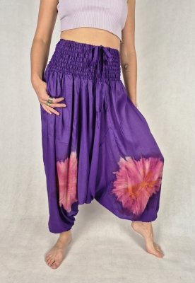 Szarawary alladynki tie dye