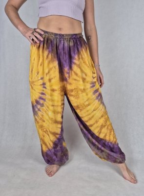 Klasyczne spodnie tie dye