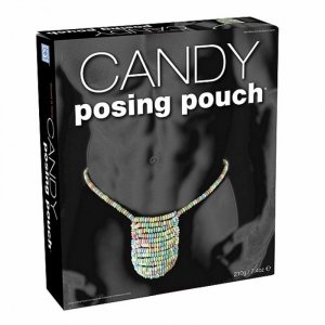 Cukierkowe stringi męskie - Candy Posing Pouch
