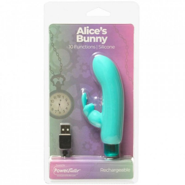 Wibrator - PowerBullet Alices Bunny Teal
