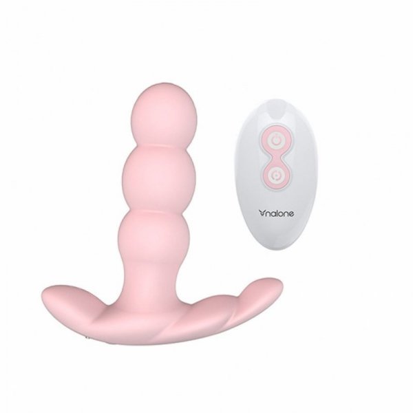 Wibrujący masażer prostaty - Nalone Pearl Prostate Vibrator Light Pink