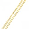  Złoty łańcuszek pancerka 55cm LA.01123 pr.585