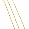 Złoty ozdobny naszyjnik 45cm Dallacqua LA.01468 pr.585