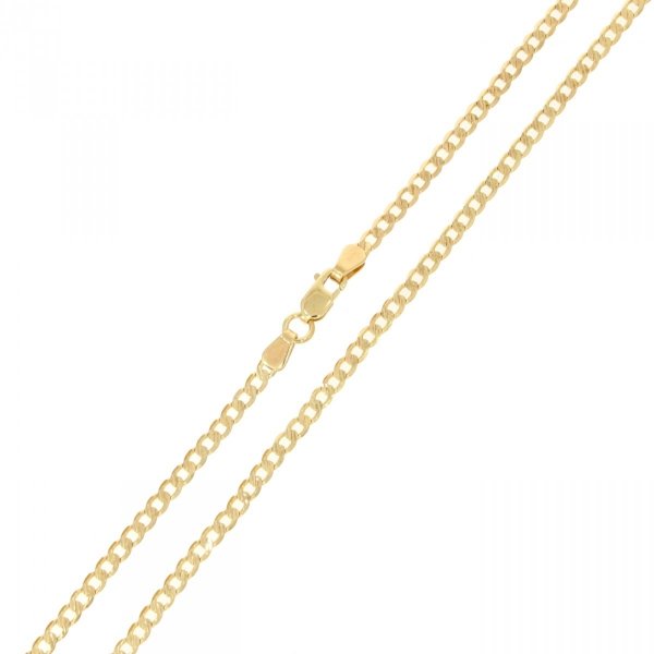 Złoty łańcuszek pełny pancerka 50cm LA.01023 pr.585