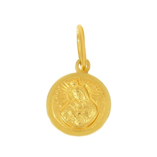 Złoty medalik z wizerunkiem Matki Bożej ME.00070 pr.585