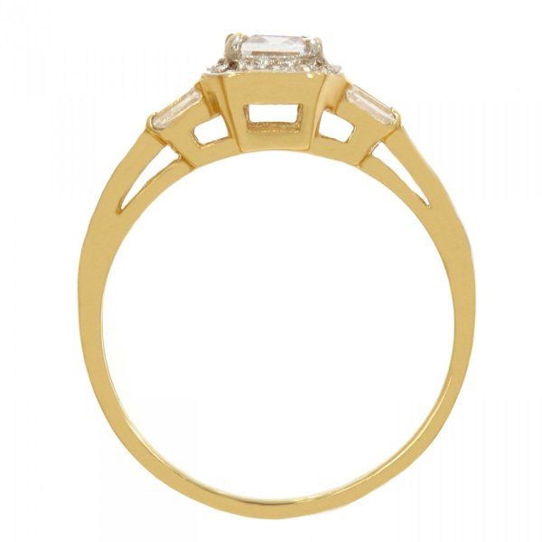 Złoty pierścionek z cyrkoniami PR.00098 pr.585