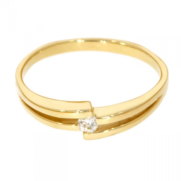  Złoty pierścionek z cyrkonią PR.00892 pr.585
